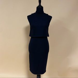 One Clothing Black Midi Dress